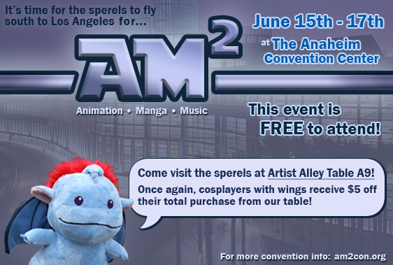 AM2Con Artist Alley promo flyer